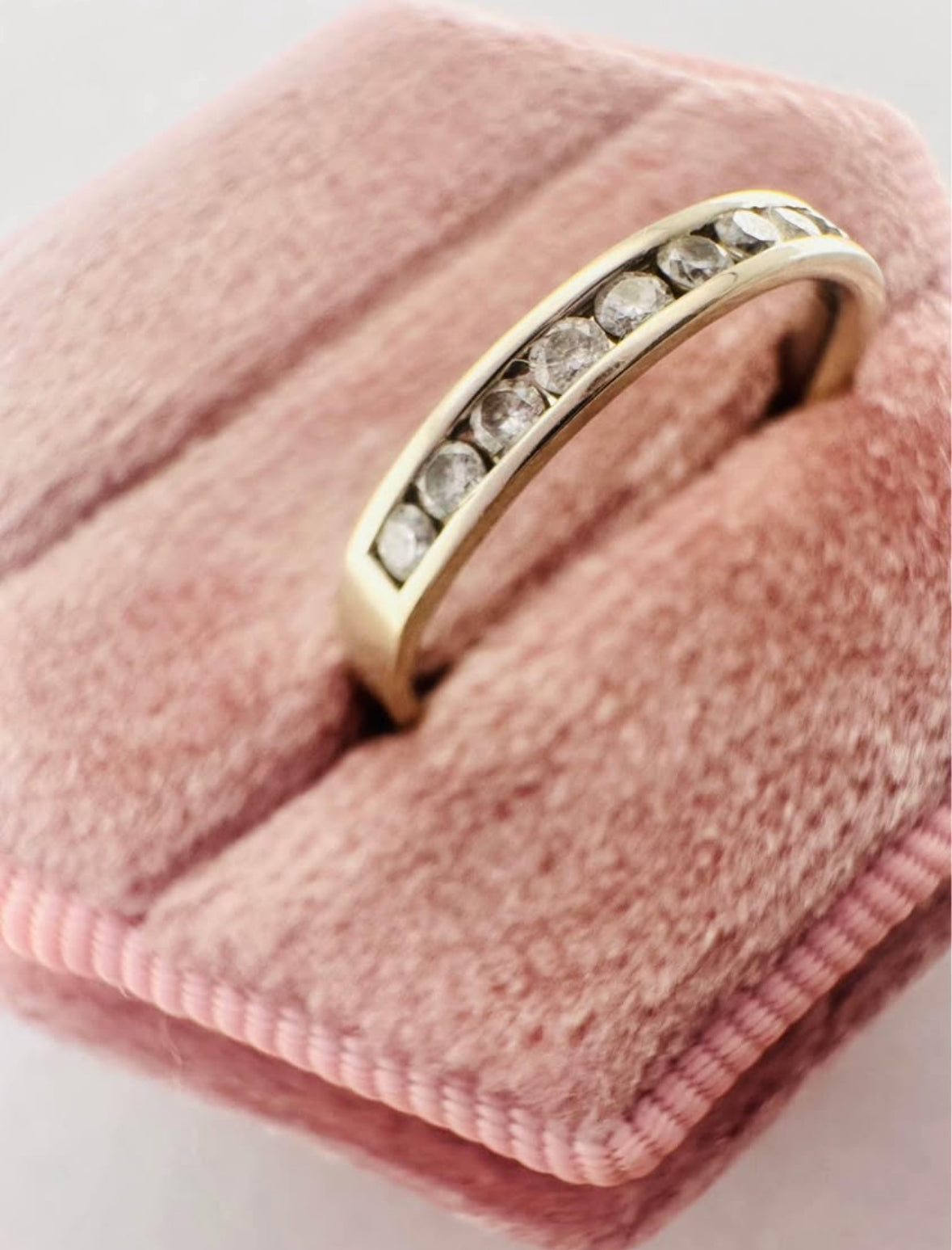 Chanel set diamonds pinky ring