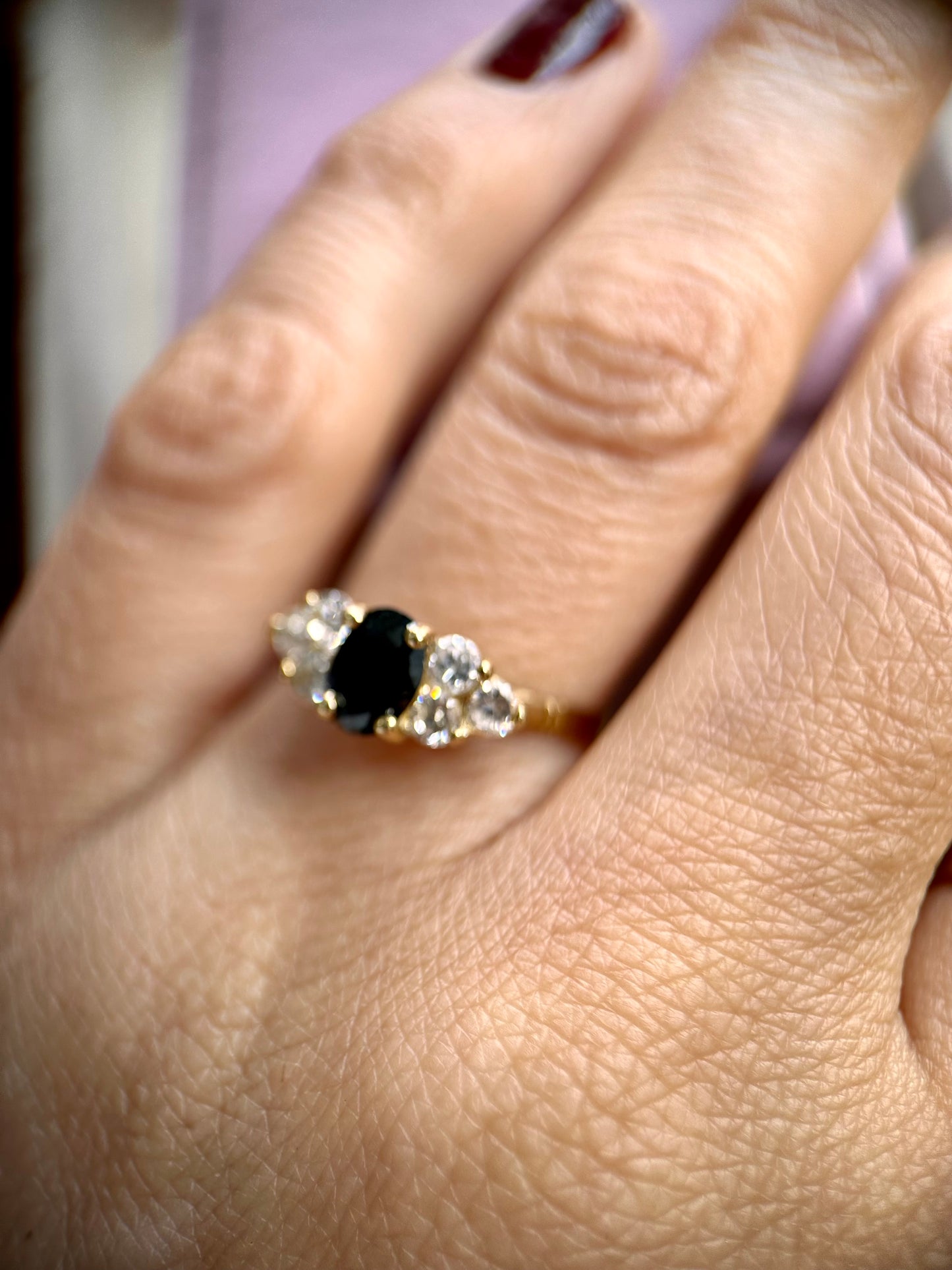 Safire of Love Ring