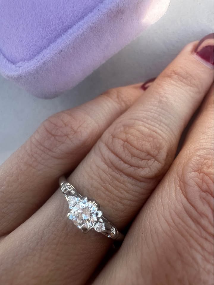 Engagement Ring Heart Setting