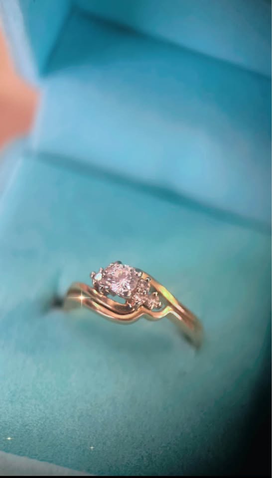 BIRKS vintage Diamond Engagement Ring