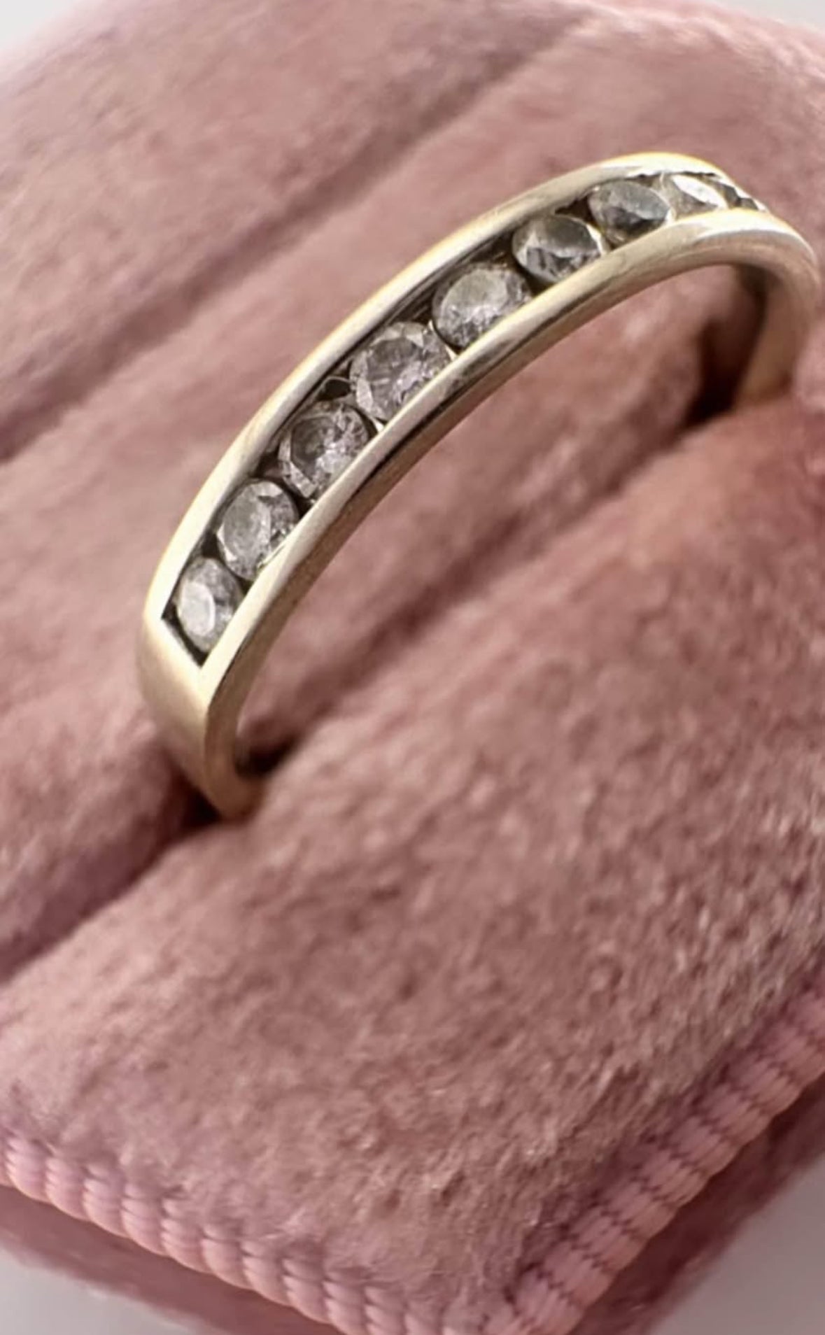 Chanel set diamonds pinky ring