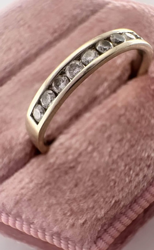Chanel set diamonds pinky ring