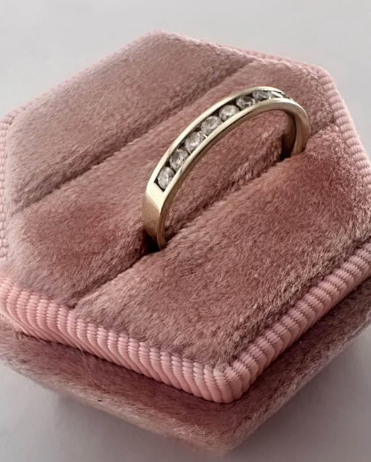 Chanel set diamonds pinky ring