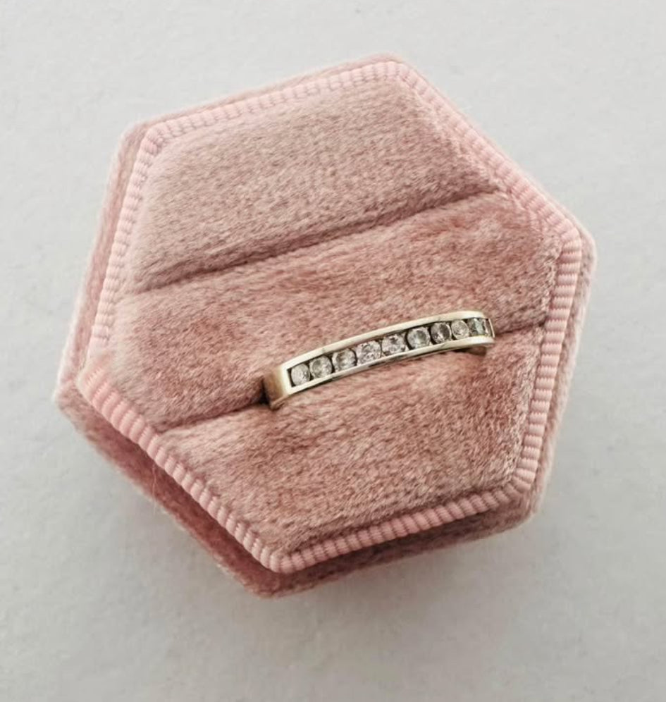Chanel set diamonds pinky ring