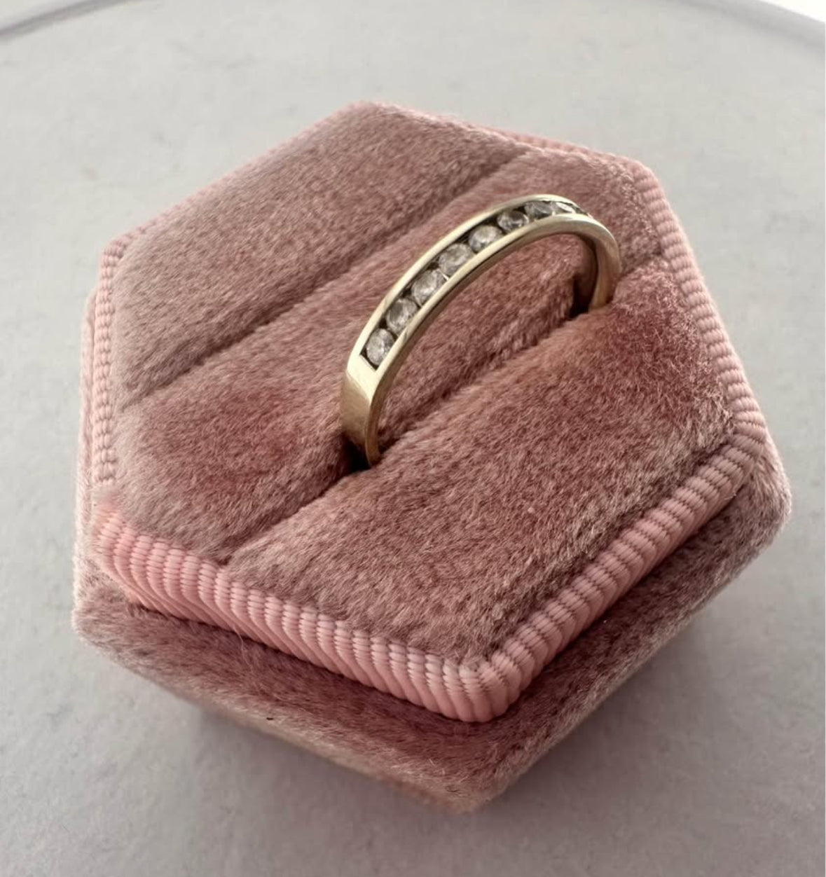 Chanel set diamonds pinky ring
