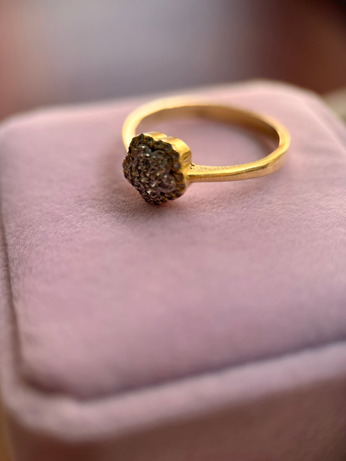 Gold Diamond Flower Band
