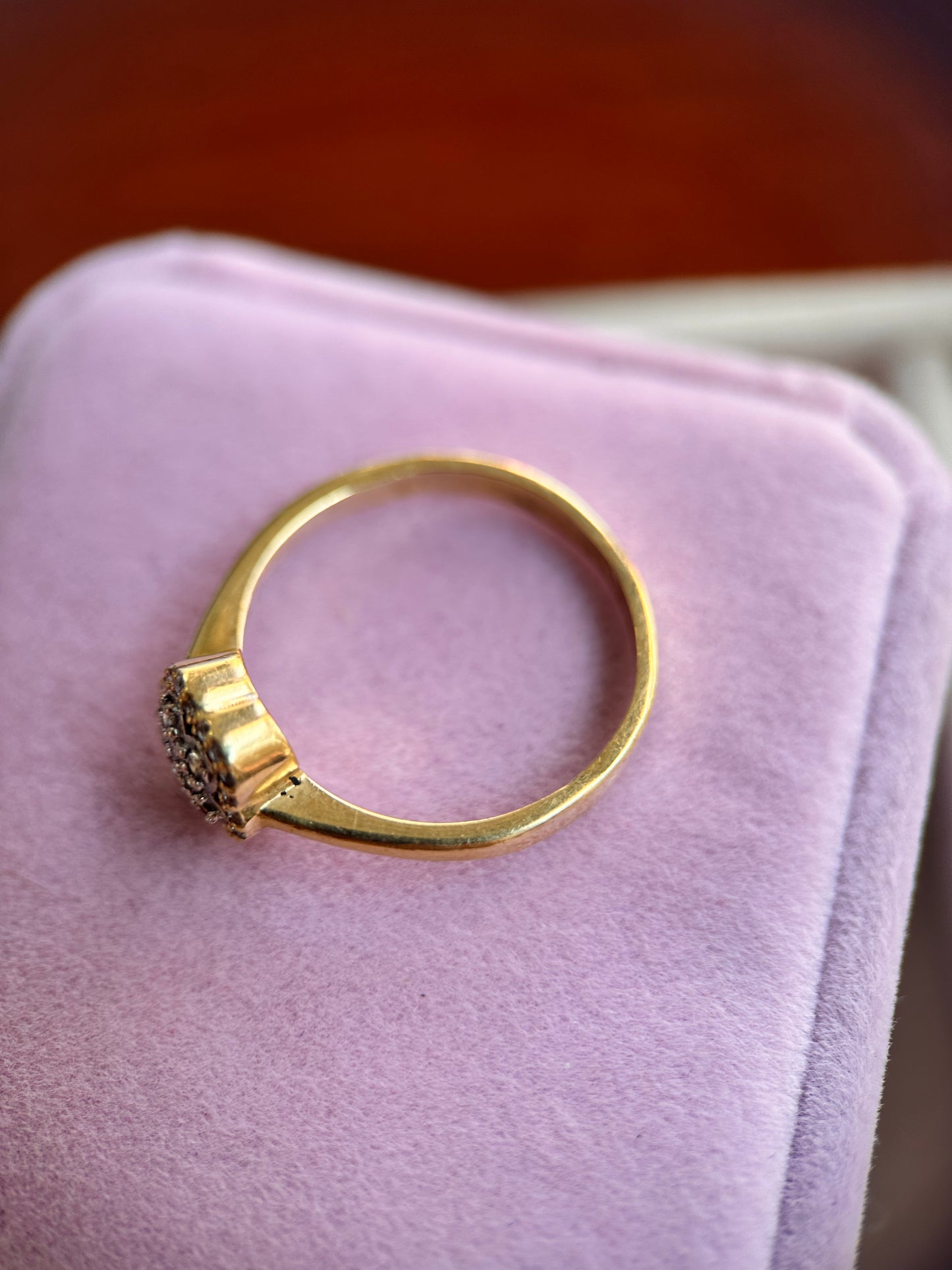 Gold Diamond Flower Band