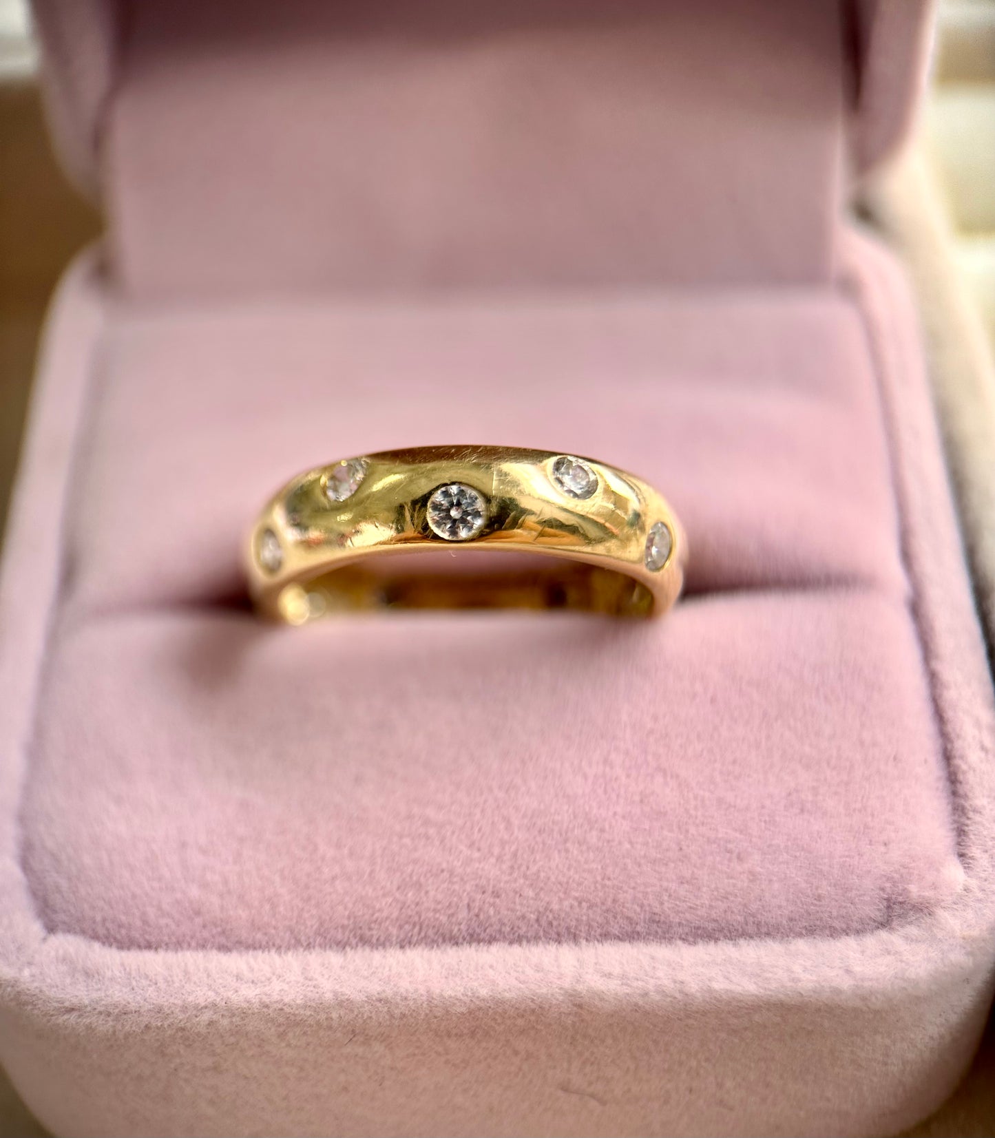 Diamond Constellation Eternity Band